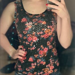 FLORAL TANK TOP